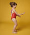 Costume intero riciclato bambina SIGNAL
