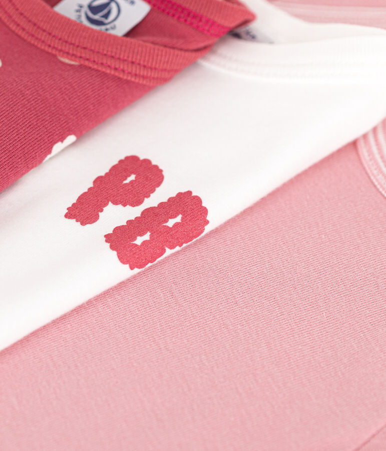 Confezione da 3 body beb&egrave; a maniche lunghe in cotone variante 3