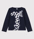 T-shirt maniche lunghe in jersey bambina