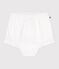 Pantaloncini da neonato in seersucker bianco ECUME