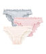Lotto di 3 culottes per bambina
