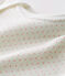 Body manica lunga bebè femmina bianco MARSHMALLOW/rosa CHARME