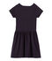 Abito bambina a pois bianco MARSHMALLOW/blu BRUT/ MULTICO