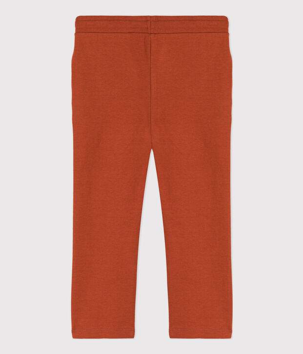 Pantaloni in cotone bambina marrone