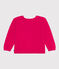 Cardigan in cotone bambina rosa DELHI