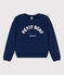 Felpa in cotone donna blu MEDIEVAL