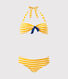 Costume da bagno donna 2 pezzi a righe