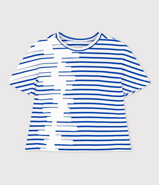 Marinara riedizione Hyères donna bianco ECUME/blu DELFT
