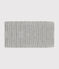 Snood in maglia foderata in pile neonato grigio CHATON CHINE