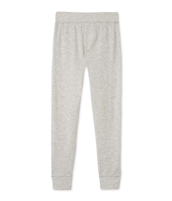 Caleçon donna in tubique extra-fine chiné grigio BELUGA CHINE