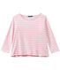 T-shirt donna maniche a 3/4 a righe