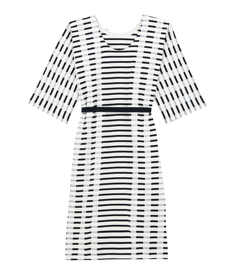 Abito kimono bianco MARSHMALLOW/blu SMOKING