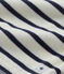 Pigiama per bambina in ciniglia beige COQUILLE/blu SMOKING