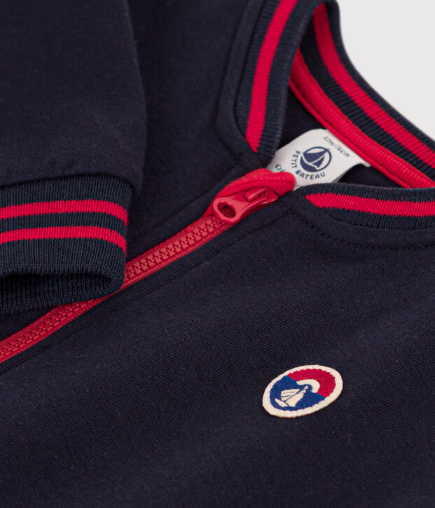 Letter jacket in jersey spesso per beb&egrave; SMOKING