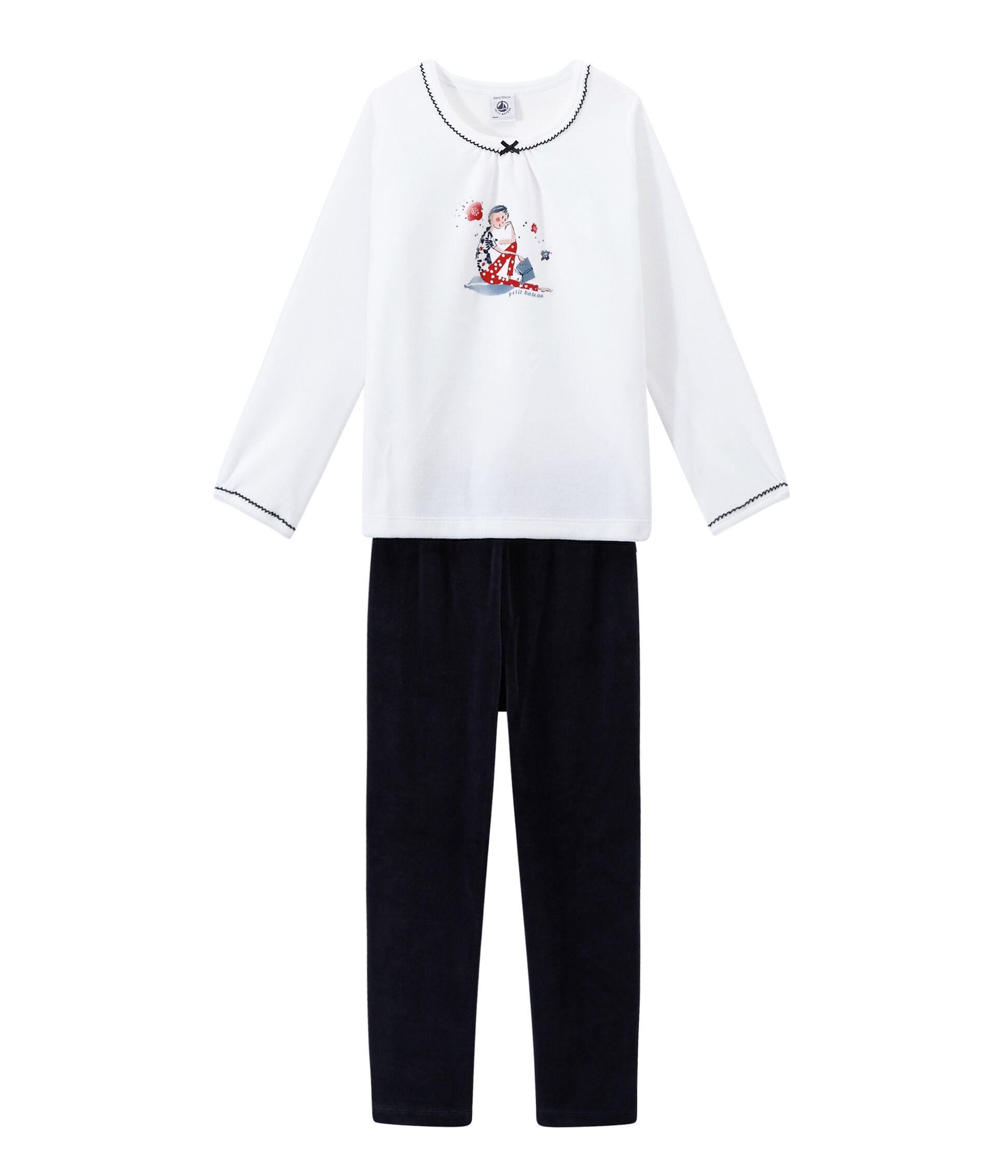 Petit Bateau Set di Pigiama Bambine e Ragazze Petit Bateau Set di Pigiama Bambine e Ragazze