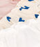Set di 3 slip bambina in cotone con motivo cuore variante 1