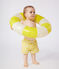 Shorts da bagno con stampa di squalo neonato giallo ORGE/bianco MARSHMALLOW