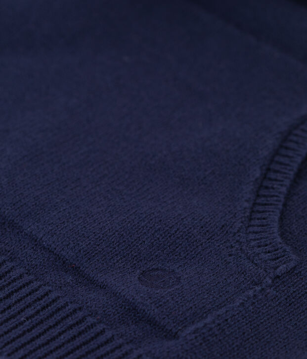 Pullover bambino in lana e cotone SMOKING