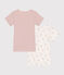Set di 2 T-shirt a maniche corte in cotone a fiori bambino variante 1