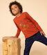 T-shirt a maniche lunghe in cotone bambino unisex 