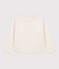 Felpa in tubique trapuntato bambina / bambino beige MONTELIMAR CHINE