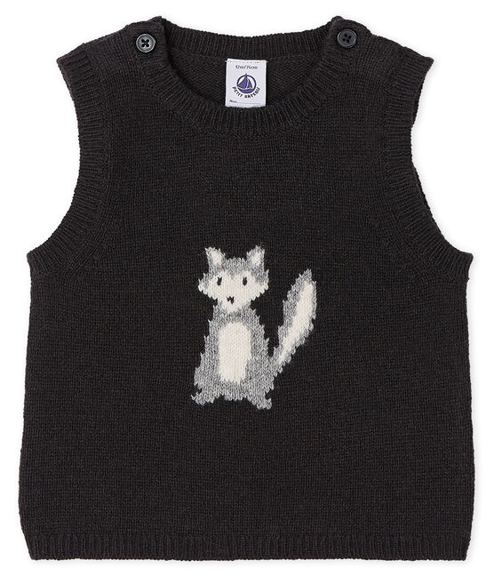 Pull senza maniche bebè maschio grigio CAPECOD