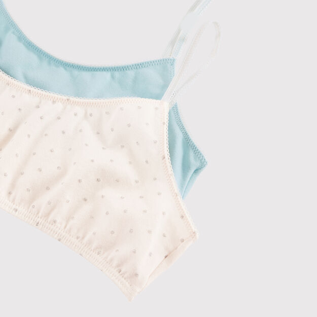 Confezione da 2 brassi&egrave;re glitterate ragazza multicolore