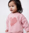 Felpa per neonati in cotone semplice rosa CHARME