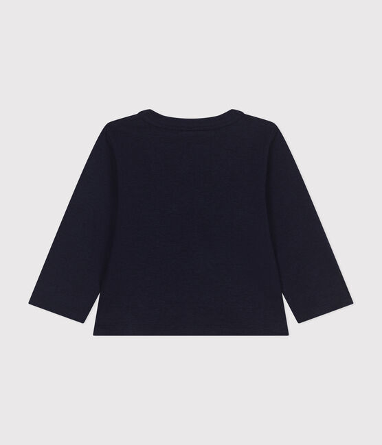 Cardigan in cotone neonato blu SMOKING