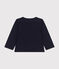 Cardigan in cotone neonato blu SMOKING