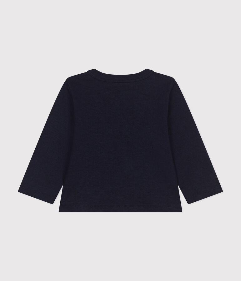 Cardigan in cotone neonato blu