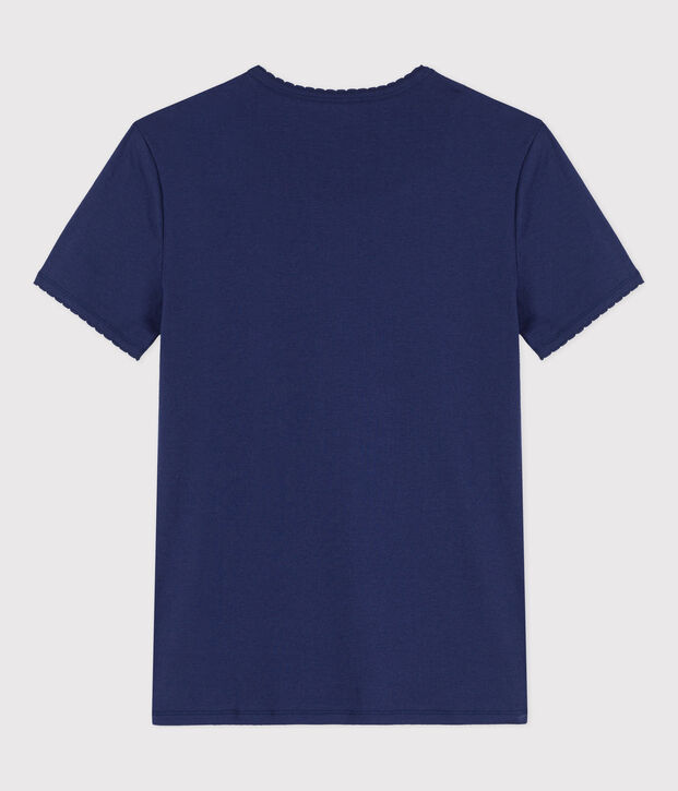 T-shirt coccotte L'ICONIQUE in cotone Donna blu