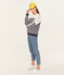 Pull marinaro donna blu SMOKING/bianco MARSHMALLOW