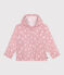 Giacca a vento a fiori bambina rosa CHARME/bianco MARSHMALLOW