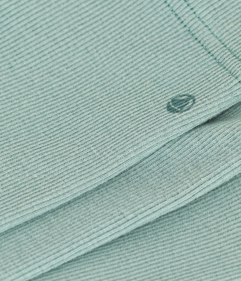 Leggings in cotone per beb&egrave; verde