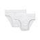 Duo slip ragazzo bianco .