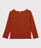 T-shirt marinière in cotone Donna blu SMOKING/ CAROTTE