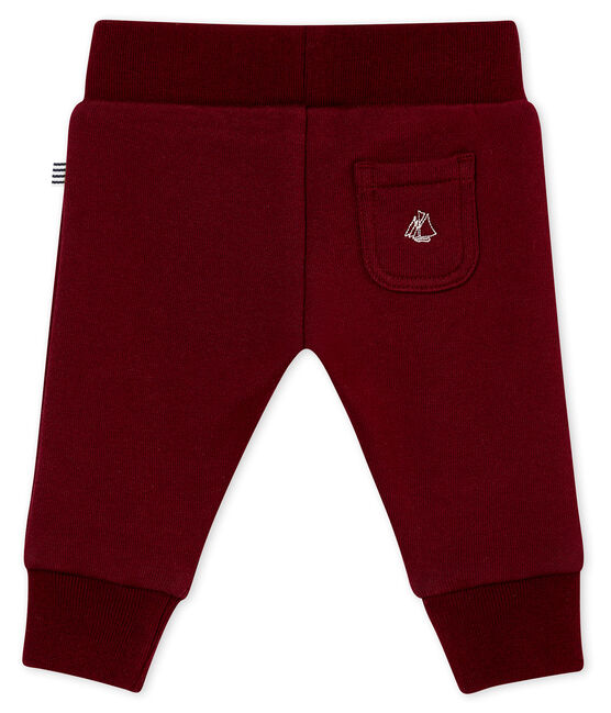 Pantalone per bebé maschio in molleton viola OGRE