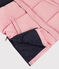 Piumino lungo bambina/bambino blu SMOKING/rosa CHARME