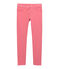 Pantalone bambina in jeans colorato rosa PETAL