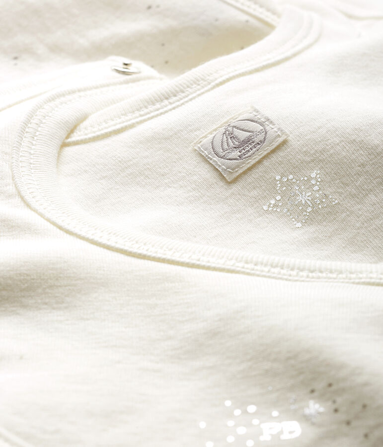 Trio di bavaglini beb&egrave; a costine variante 1