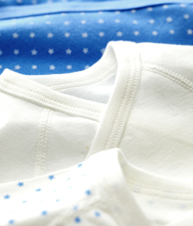 Confezione da 3 body beb&egrave; in cotone biologico multicolore