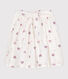 Gonna in cotone a cuori bambina