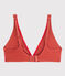 Reggiseno donna in jersey extrafine marrone OMBRIE