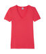 T-shirt donna scollo a V In costina originale 1X1