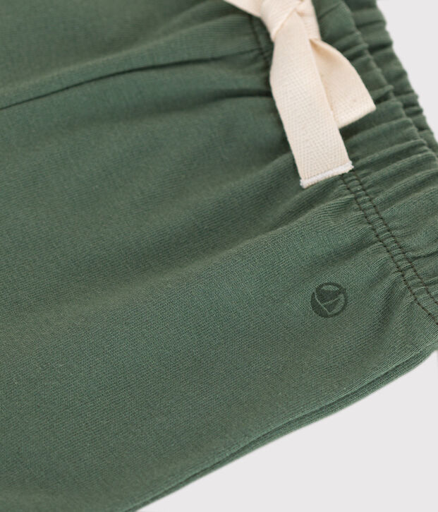 Shorts in jersey leggero beb&egrave; verde