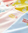 Set di 5 body Hawaii con spalline per bebè in cotone variante 1