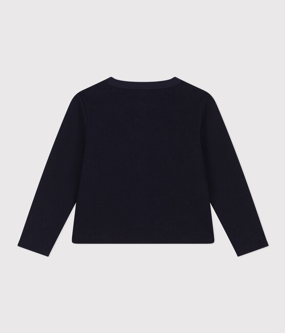 Cardigan in cotone bambino unisex blu SMOKING