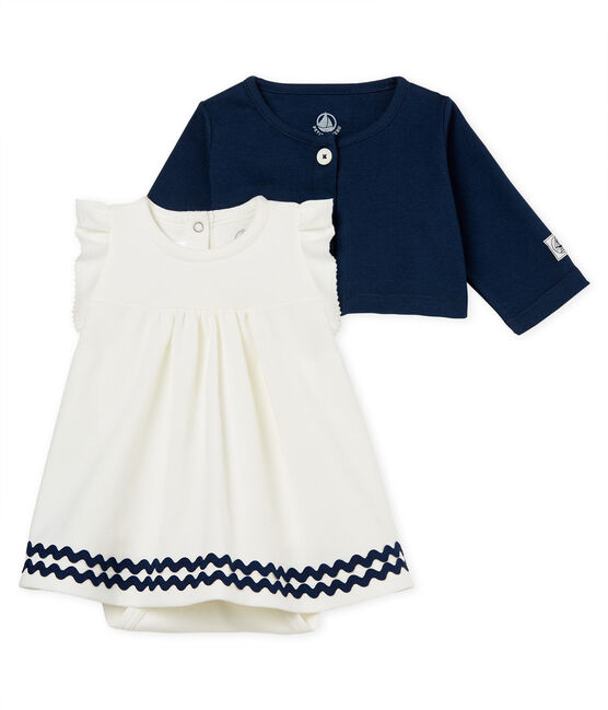 Abito body e cardigan bebè femmina variante 1