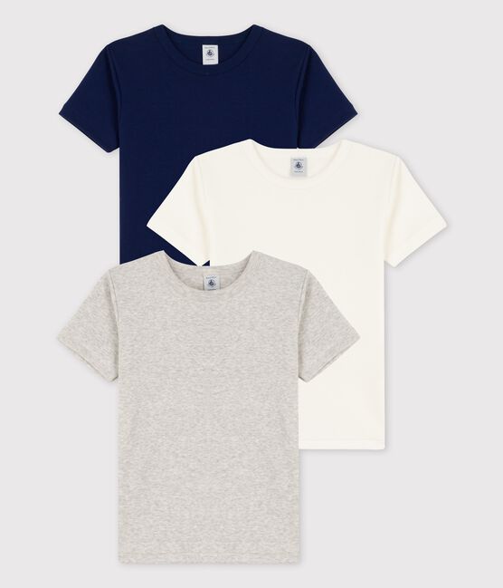 Confezione da 3 t-shirt manica corta bambino in cotone variante 1